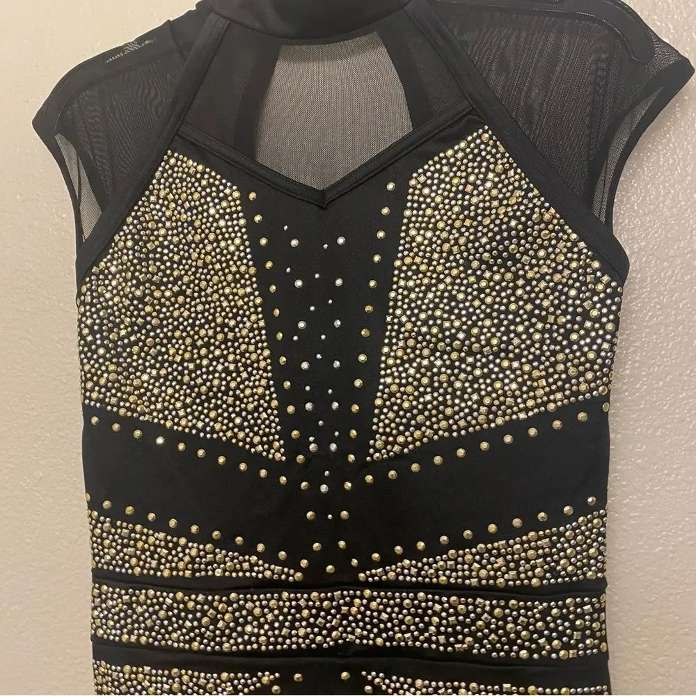 Weissman Elite Get Dat 14732 Adult MA Black Silver Contemporary Jazz Solo Costum